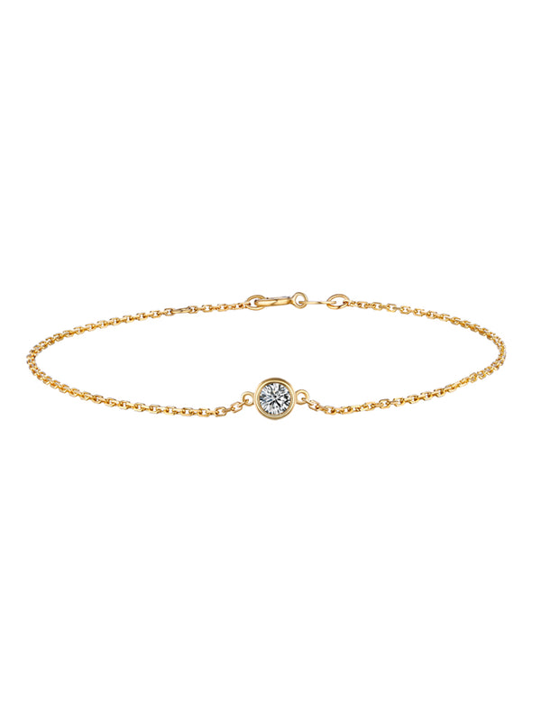 Solitaire Diamond Bracelet For Baby - BB001