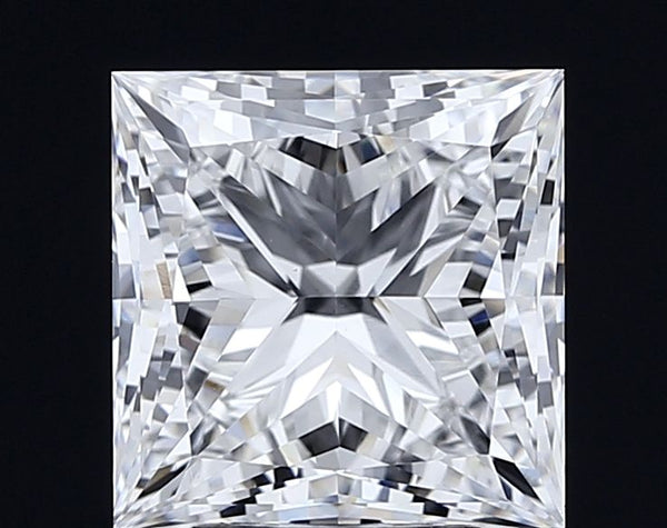 5.76-Carat Princess Shape Lab Grown Diamond