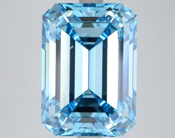 6.38-Carat Emerald Shape Lab Grown Diamond