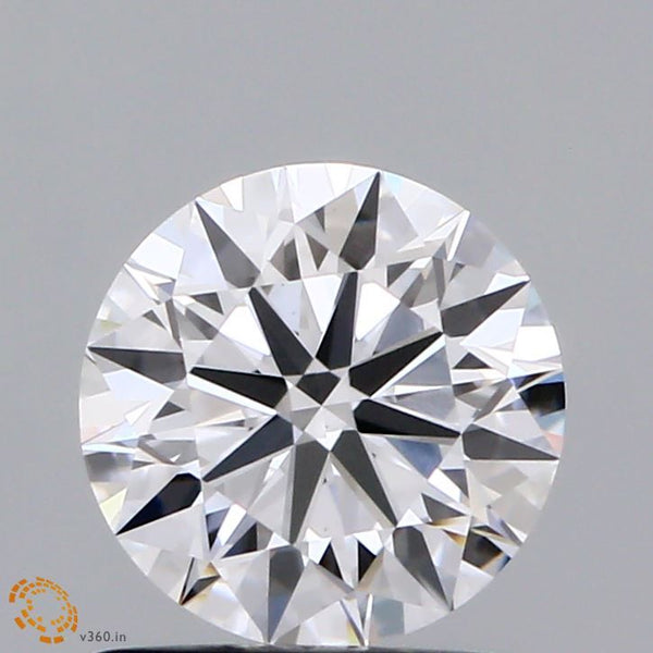 0.45-Carat Round Shape Lab Grown Diamond