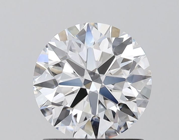 1.28-Carat Round Shape Lab Grown Diamond