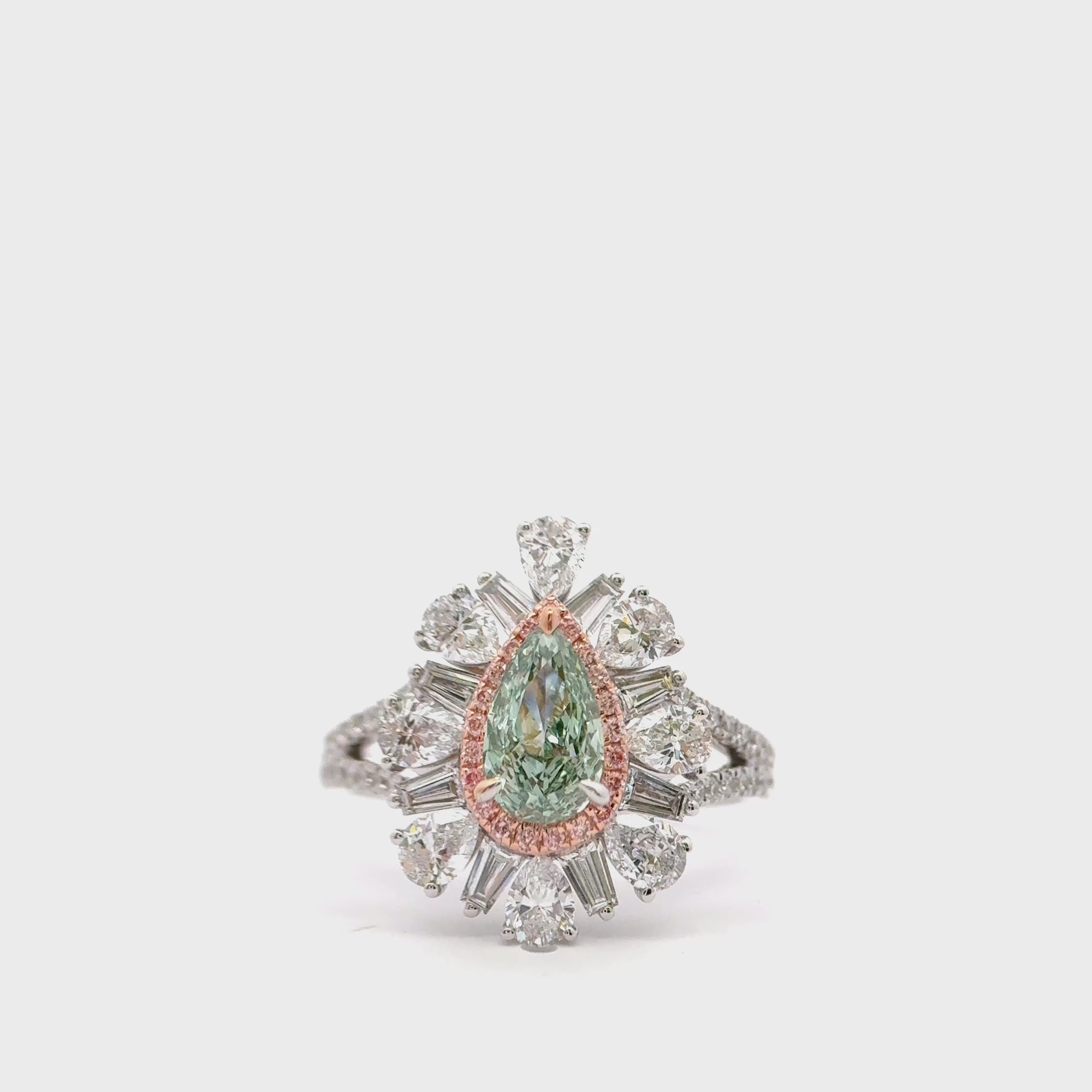 Custom Order Luxury Halo Engagement Ring [Setting Only] - EC400