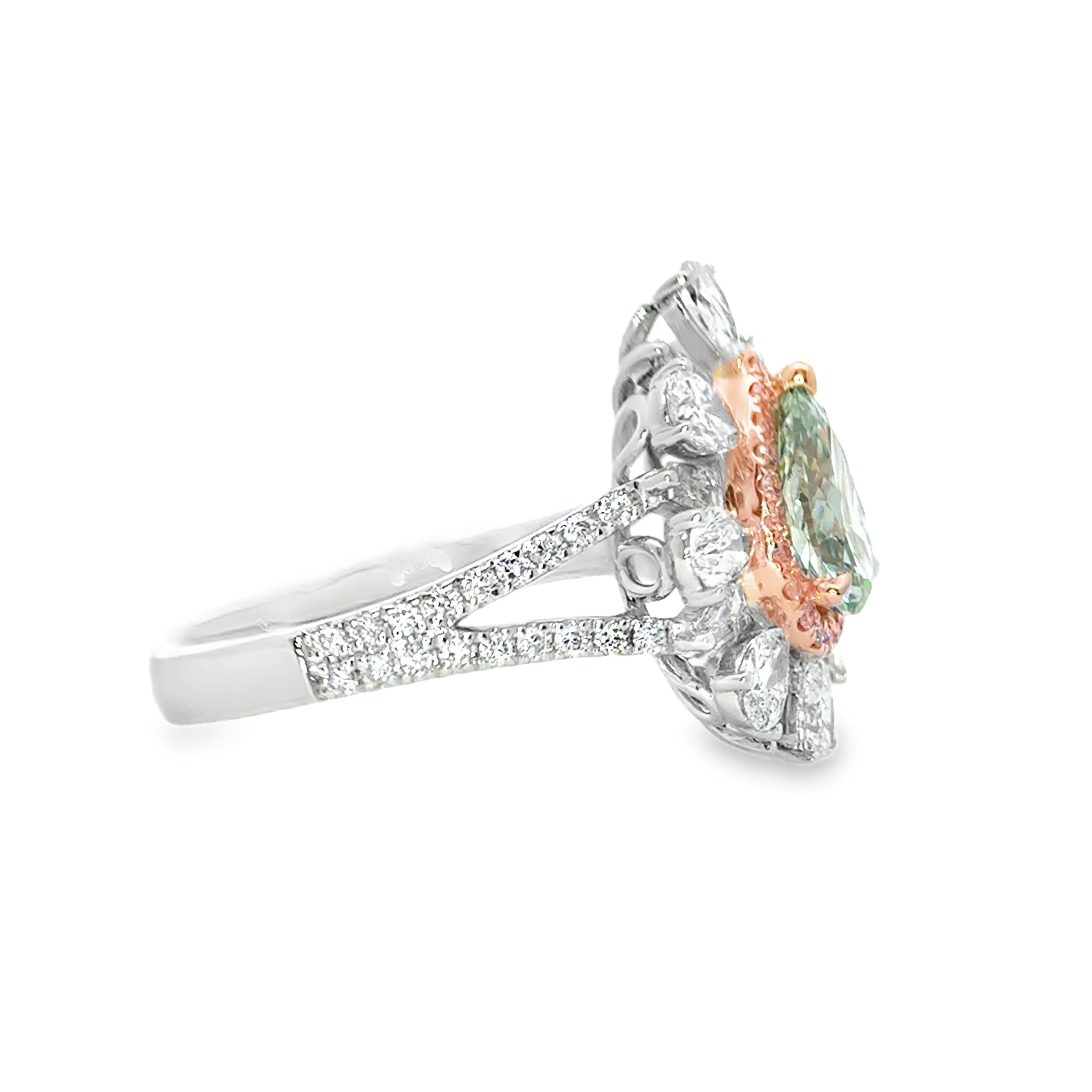 Custom Order Luxury Halo Engagement Ring [Setting Only] - EC400
