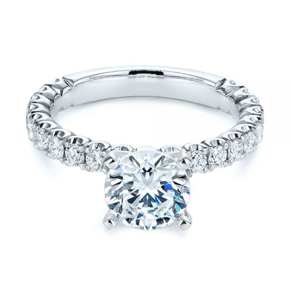 Classic Diamond Engagement Ring [Setting Only] - EC053 - Roselle Jewelry