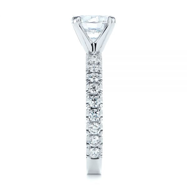 Classic Diamond Engagement Ring [Setting Only] - EC053 - Roselle Jewelry