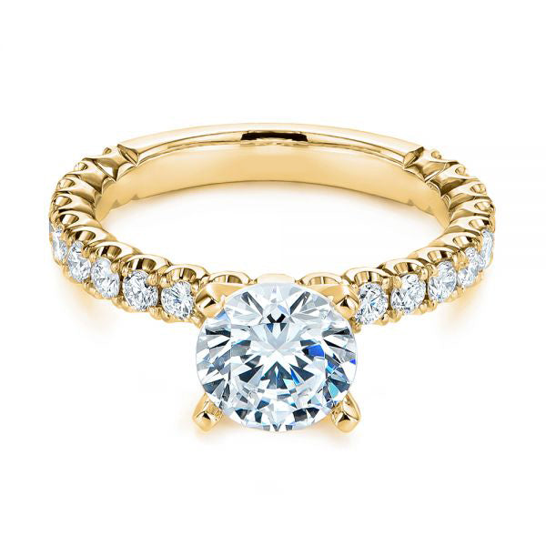 Classic Diamond Engagement Ring [Setting Only] - EC053 - Roselle Jewelry