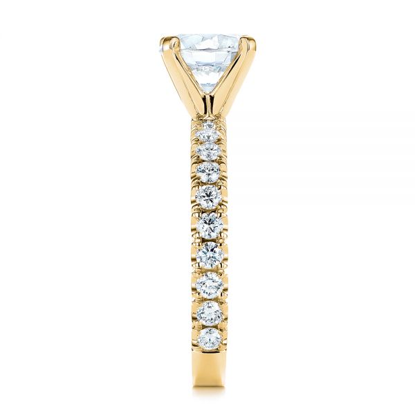 Classic Diamond Engagement Ring [Setting Only] - EC053 - Roselle Jewelry
