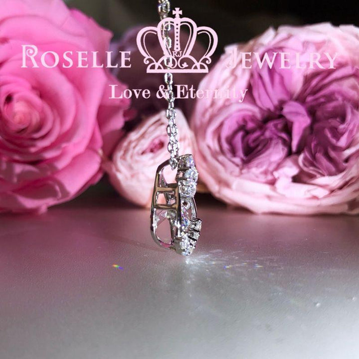 Pear Shape Dancing Stone Pendants - CD12 - Roselle Jewelry