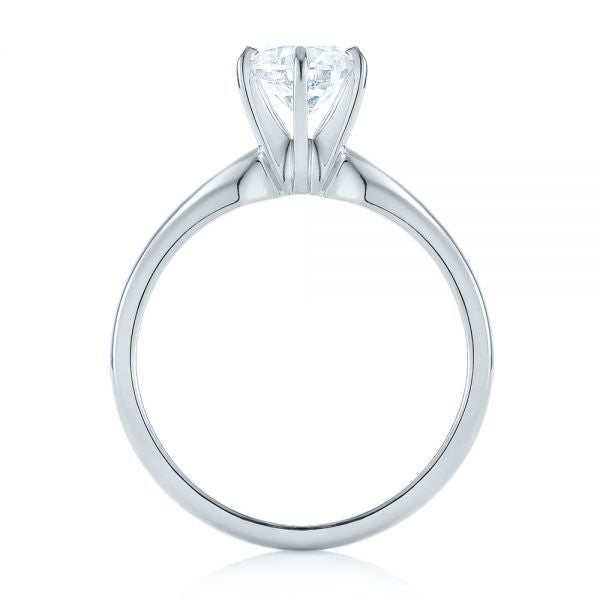 Six Prong Diamond Engagement Ring [Setting Only] - EC045 - Roselle Jewelry