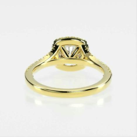 Joy Halo Diamond Engagement Ring [Setting Only] - EC101 - Roselle Jewelry