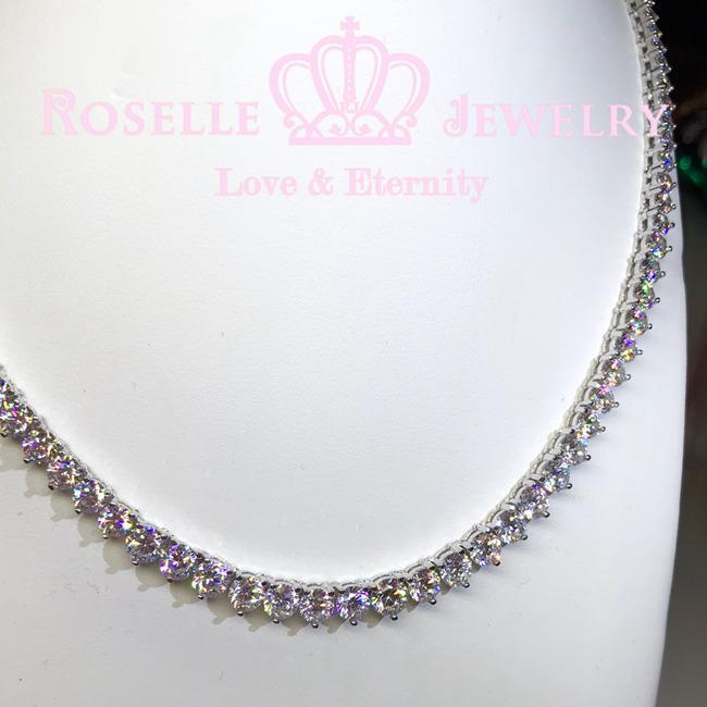 Luxury Bridal Cocktail Necklace - GN16 - Roselle Jewelry