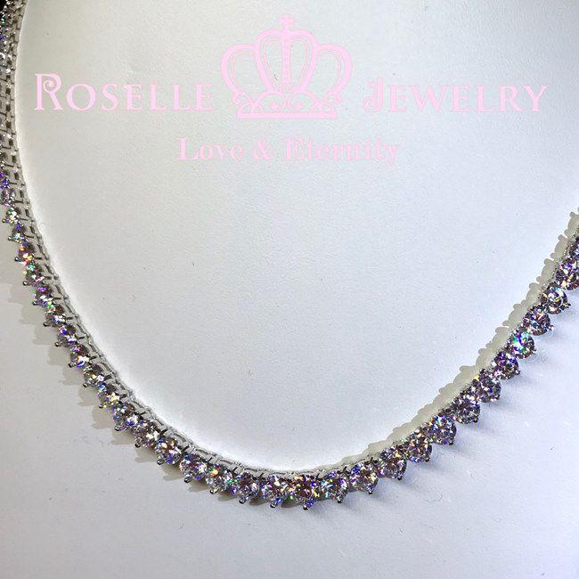 Luxury Bridal Cocktail Necklace - GN16 - Roselle Jewelry