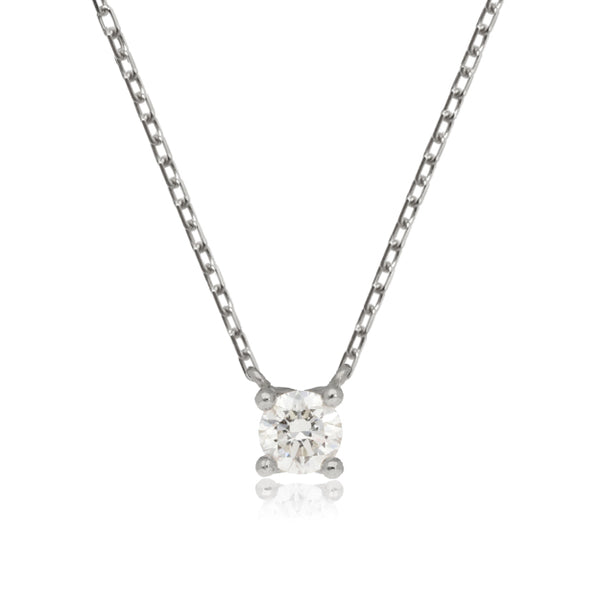 0.10CT Nautre Diamond Ivy Necklace - CN001 - Roselle Jewelry